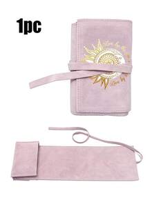 Tarot Card Storage Bag, Printed With Gold Sun And Star Pattern, Portable Card Storage Bag With Drawstring, Suitable For Storing Tarot Cards, Divination Cards, Card Games, Cosmetics, Banknotes; Travel, Commute, Office, Back To School, 2D Printed Design - No Texture, Suitable For Cards, Small Items, Back To School Gifts, Teacher Gifts, Christmas, Halloween - Multicolor - View 18