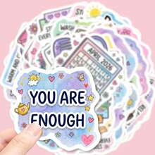 50Pcs Positive Affirmation Quote Stickers, Inspirational Motivational ...