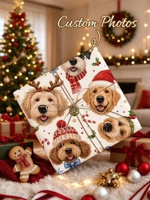 Customized Pet Photo Wrapping Paper: Christmas Gift Wrapping Paper, Your Photo Wrapping Roll, Christmas Gift Wrapping Paper, Birthday Wrapping Paper, Your Photo Wrapping Roll - Multicolor - View 5