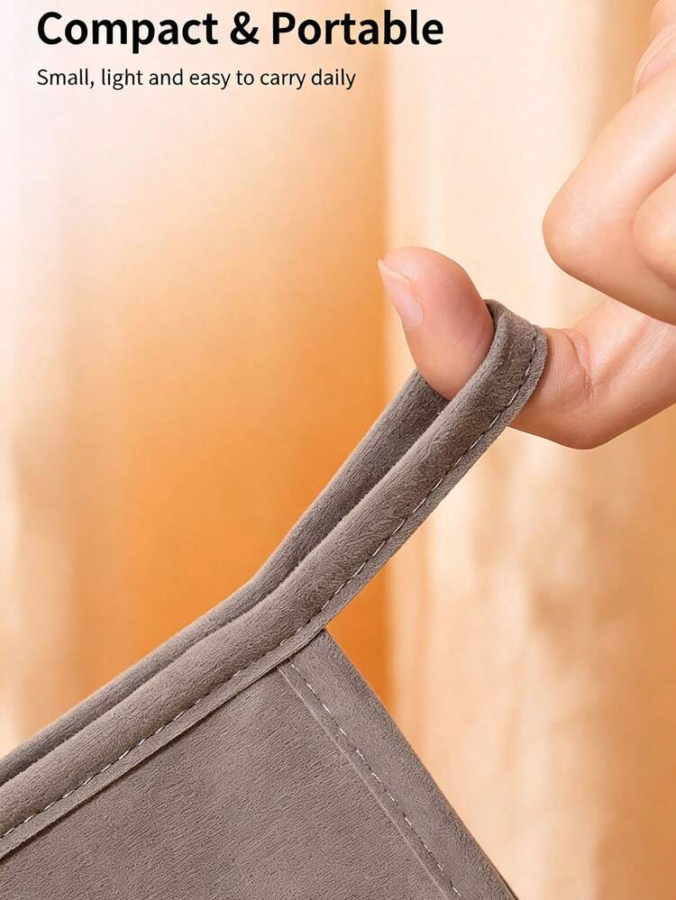 Three Pieces Suede Makeup Bag Handbag Cosmetic Packaging Transparent Waterproof Storage Bag EVA Zipper Bag Travel Essential Waterproof And Dustproof Storage Hand-Held Bag - View 4