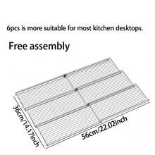 2pcs/4pcs/6pcs/8pcs Kitchen Spice Storage Drawer, Can Store Various Spices (Such As Salt, Sugar, Spices, Etc.) In An Organized Manner, Transparent Partition Design For Easy And Quick Access, Suitable For Home Kitchens, Small Restaurant Kitchens, Etc., Solves The Problem Of Cluttered Spices And Difficult Retrieval, Improves Cooking Efficiency. - Transparent - View 13