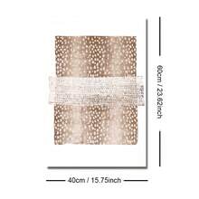 1/3pcs Framed/Unframed Luxury Fashion Animal Pattern Canvas Poster Abstract Leopard Zebra Print Stockholm Style Wall Art Maximalist Y2K Aesthetics Decor For Office,Studio,Entryway,Living Room,Modern Home Decoration - Poster - View 30