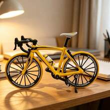 1:10 Scale Metal Bicycle Model, Bicycle Ornament Decoration, Suitable For Bedroom, Living Room, Hallway Desktop Display, Easter, Christmas Gift - Multicolor - View 20
