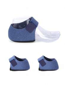 1 Pair Unisex Sports Shock-Absorbing Hook-And-Loop Heel Pad Breathable Sweat-Absorbing Arch Support Insoles - Multicolor - View 5