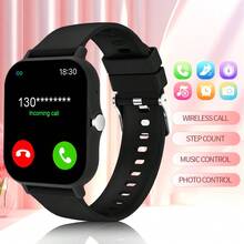 Smart Watch With Call & Message Display, Music Player, Sports For Men & Women, Phone Connection, Fashion Smart Watch, Activity Tracking, Message Notification, Contacts, Call Log, Alarm, Remote Camera, Weather, Timer, Weather Information Display, Alarm, SMS Message Reminder, Electronic Wristwatch - Multicolor - View 13
