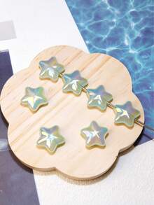 20pcs Colorful Jelly Star Beads, Used For Jewelry Making, Cute Kawaii Spacer Beads, Suitable For DIY Bracelets, Necklaces, Earrings Crafts - Jelly Star - View 7