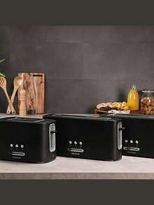 Tostador Vertical Cecotec Toast&Taste 10000: Ranura Extraancha, 6 Niveles de Tostado, Función Recalentar y Descongelar - Veel kleurig - Bekijken 7
