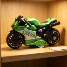 Children's Alloy Motorcycle Toy, Realistic Racing Motorcycle Model, Desktop Collectible Display Gift - Multicolor - View 18
