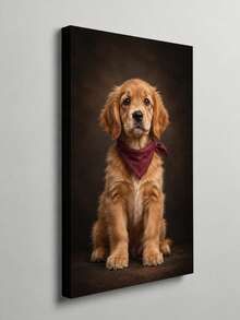 Customized Canvas Printing Art, Personalized Pet Portraits, Landscapes, Cartoons And Family Photos For Pet Lovers, Home Decor, Memorial, Pet Memorial Gift - Multicolor - View 2