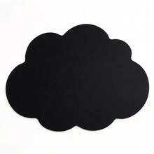 Mini Cloud Shape Office PU Leather Mouse Pad Business Travel Laptop Circle Mousepad Small Stitched Edge Mat Computer Game Table Mats Waterproof Anti-Slip Gaming Esports User Portable Keyboard Desk Mat - View 17