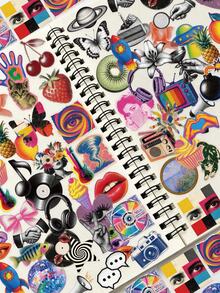 50 st transparenta klistermärken i Y2K-stil, scrapbooking- och junk journal-tillbehör, kreativa och estetiska dekorativa vattentäta klistermärken, lämpliga för mobilskal, surfplattor, mobiltelefoner, bärbara datorer, resväskor, bilar, anteckningsböcker och hjälmar - En-Storlek - Visa 1