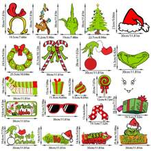 The Grinch Christmas Decoration Adult Children Photo Frame Props Party Supplies - Multiple Styles - View 8