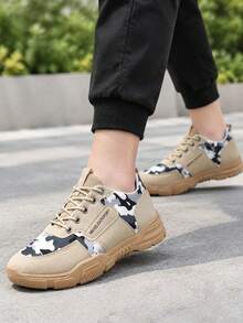 Men Sneakers - Khaki - View 2