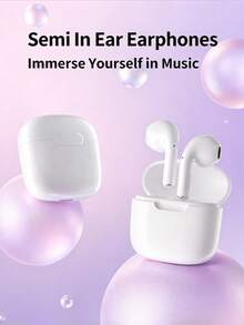 Wireless Bluetooth Earbuds, Bluetooth 5.4, Smart Touch Control, Ultra Long Battery Life, Compatible With Android & IOS, Includes Packaging And User Manual - View 2