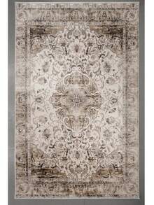 Decomia -Digitally Printed Living Room Rug, Kitchen Rug, Runner - Red and White - View 6
