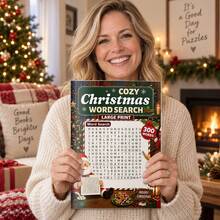 Kids Activity Books, Family Word Games, Christmas Word Search Puzzle Book, Find Festive Words Together And Share Holiday Puzzle Fun, Enjoy Parent-Child Activities At Home, A Christmas Gift For Families Who Love Solving Word Puzzles - Children's Riddle Book - View 6