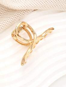 Small Gold-Tone Metal Claw Clip (1-Pack) – Provides A Strong Hold ...