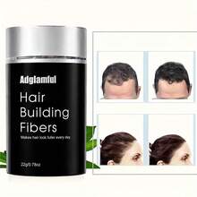 Adglamful 髮纖維粉，遮蓋白髮，視覺填補稀疏髮量，自然附著，24小時維持髮型，通用型髮纖維粉，顏色以實際產品為準 - 彩色 - 查看 3