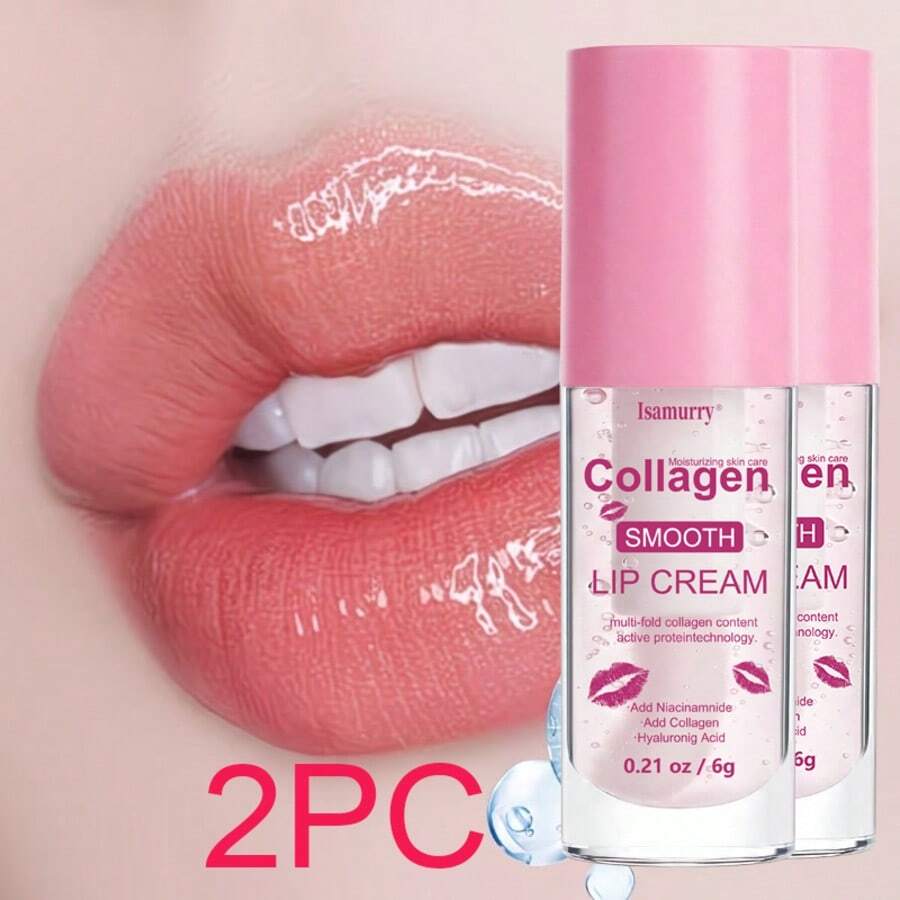 Isamurry 2pcs-Lip Serum, Instant Plumping Lip Serum - Long-Lasting ...