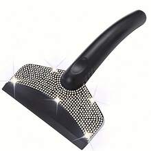 Rhinestone Car Snow Scraper, Ice Scraper, Frost Brush, Snow Brush, Windshield, Car Window Scratch-Free, Ice Breaker Shovel, Cleaning Tool, Car Winter Accessories, Suitable For Cars, Trucks, SUVs - A - View 13