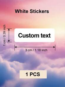 1*3cm Name Stickers | Customized Text Stickers | Waterproof Name Labels | Waterproof Labels | Name Stickers | Water Bottle Labels | Name Labels | Waterproof Vinyl Stickers, Suitable For Autumn Holidays, Halloween, Thanksgiving, Christmas - Rectangular - View 40