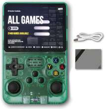 YIYI R36S 復古掌上遊戲機，3.5 吋大 IPS 螢幕，內建 20000+ 款經典遊戲，3500mAh 電池，開源 Linux 系統，便攜式口袋電動遊戲機 - 查看 29