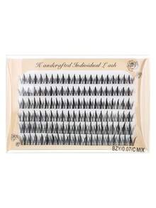 246pcs Soft Cartoon Eyelash Clusters With Pointed Tips, C Curl Fairy DIY Eyelash Extensions, Suitable For Festivals And Parties - View 7