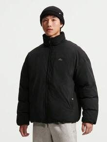 Nike Men's AS M NK TF SI DWNFL JKT Down Jacket Thick Down Jacket - Short IQ7235-010 - Black - View 1