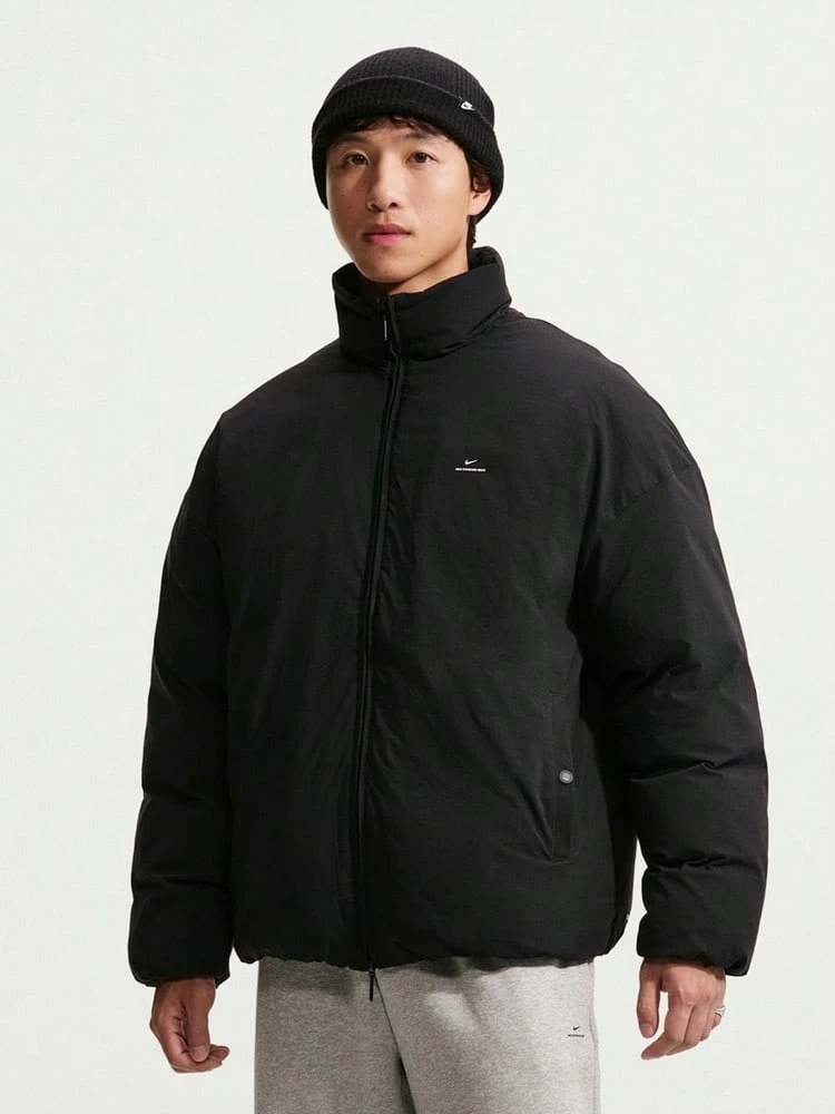 Nike Men's AS M NK TF SI DWNFL JKT Down Jacket Thick Down Jacket - Short IQ7235-010 - Black - View 1