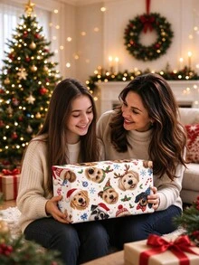 Customized Pet Photo Wrapping Paper: Christmas Gift Wrapping Paper, Your Photo Wrapping Roll, Christmas Gift Wrapping Paper, Birthday Wrapping Paper, Your Photo Wrapping Roll - Multicolor - View 7
