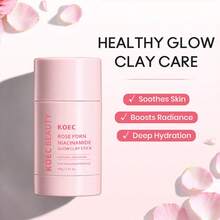 KOEC Rose PDRN Niacinamide Glow Clay Stick, Deep Pore Cleansing Mud ...