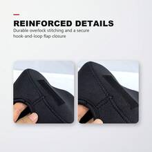 Túi đựng trong máy ảnh bằng neoprene dày, bao bảo vệ máy ảnh DSLR chống sốc, lót mềm có túi trước - Xem 4