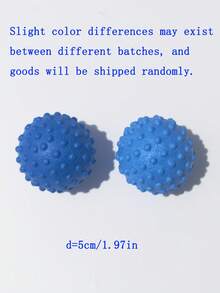 1pc TPR Textured Fascia Ball Solid Foot Muscle Relaxation Yoga Ball Shoulder Neck Massage Ball 6 Colors Available - Multicolor - View 12