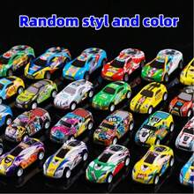 5/10/25pcs Alloy Die-Cast Toy Cars, Random Colors And Patterns, - Random Style Color - View 6