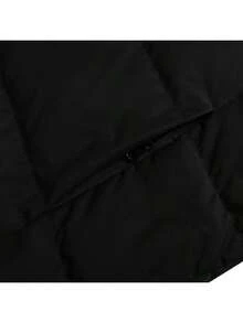 Puma Men's GOLD Down Jacket, Full Zip Hooded Puffy Warm Casual Sport Training Fitness Jacket 694698-01 - Black - View 7