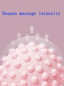 1pc TPR Textured Fascia Ball Solid Foot Muscle Relaxation Yoga Ball Shoulder Neck Massage Ball 6 Colors Available - Multicolor - View 11