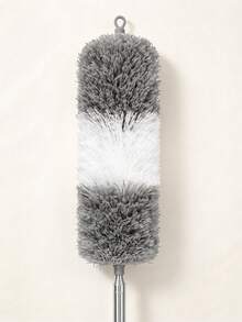 Modern Microfiber Extendable Duster, Gray White Fluffy Dusting Head With Telescopic Metal Pole And Non Slip Grip, Washable Static Dust Collector For Ceiling Fans, High Corners, Wall, Shelves, Home Cleaning, Spring Cleaning, Fall Winter Housework - Multicolor - View 14
