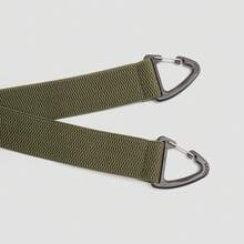 1pc Solid Color Elastic Strap Suspenders 4-Clip All Season Men's - A - View 12