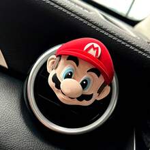 Spin Master Mario Christmas Ornaments, Creative Cartoon And Cute Mario Decorative Ornaments, Diffuser Car Accessories - Styles Randomly Sent - Multi-color - View 3