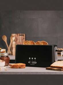 Tostador Vertical Cecotec Toast&Taste 10000: Ranura Extraancha, 6 Niveles de Tostado, Función Recalentar y Descongelar - Veel kleurig - Bekijken 2