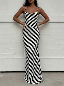 Women Long Dresses - Multicolor - View 5