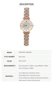 Emporio Armani Women's Watches AR11244 - Rose Gold AR11244 - View 8