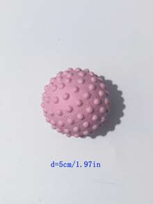 1pc TPR Textured Fascia Ball Solid Foot Muscle Relaxation Yoga Ball Shoulder Neck Massage Ball 6 Colors Available - Multicolor - View 15