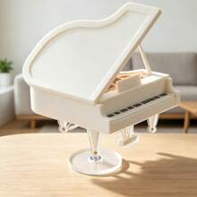Creative Piano 2D Decor Music Box Birthday Gift Minimalist Style Home Decoration Ornament - 1PC - View 4