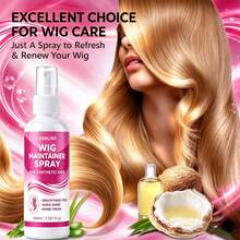100ml Wig Maintainer Spray For Synthetic Hair, Anti Static & Anti Frizz ...