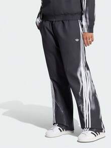 Adidas Originals Men's A6 TRACKPANT Woven Long Pants LH3265 - Black and White - View 1
