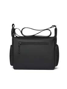 New Solid Color Oxford Fabric Men's Business Casual Messenger Bag, Multi-Pocket Shoulder Bag, Crossbody Bag - Multicolor - View 5