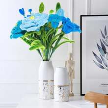 216/266/416Pcs Multi-Color Pipe Cleaners Craft, Pipe Cleaners Bulk With Video Tutorial, Flower Making Kit, Chenille Stems, Floral Wires & Tape, DIY Bouquets, Handmade Valentine's Gift And Party Decorations - SET - View 4