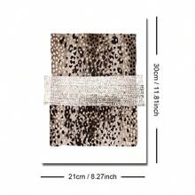 1/3pcs Framed/Unframed Luxury Fashion Animal Pattern Canvas Poster Abstract Leopard Zebra Print Stockholm Style Wall Art Maximalist Y2K Aesthetics Decor For Office,Studio,Entryway,Living Room,Modern Home Decoration - Poster - View 19