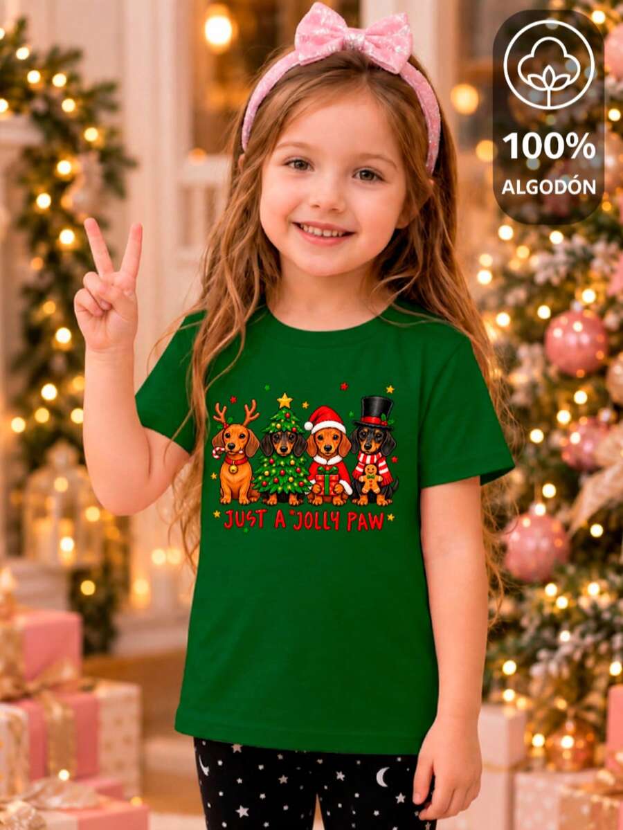 Tween Girls T-Shirts - Green - View 1